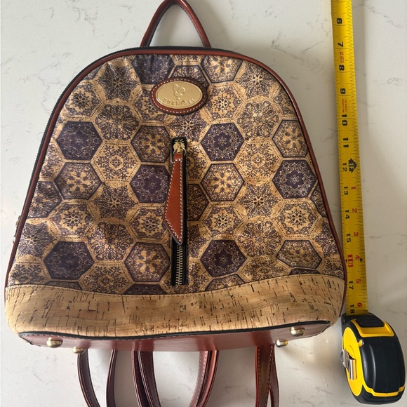 Geometric Patterned Backpack - Picture 1 of 3